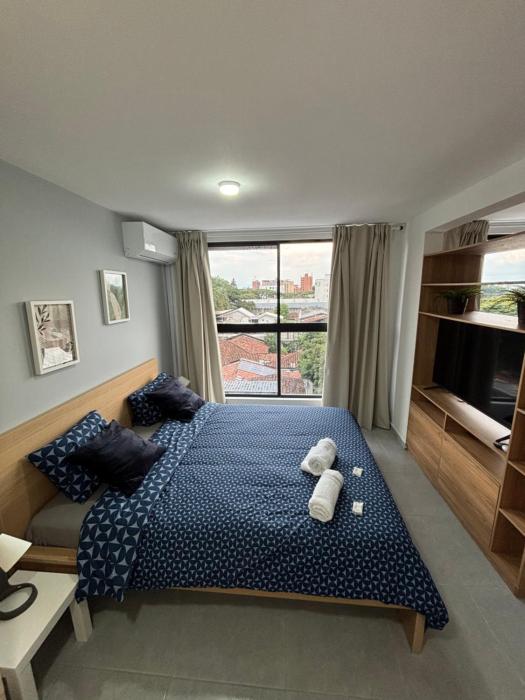 Apartamento Moderno con Aire Acondicionado en Pampalinda