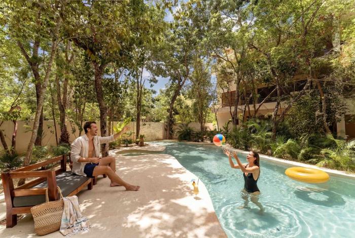 Stylish Ground-Floor 3BR Haven with Luxe Plunge Pool