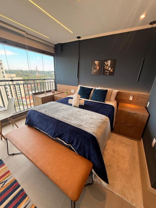 BK 1305 - Apartamento Próximo Ao Metrô Brooklin - Av Santo Amaro, 5176