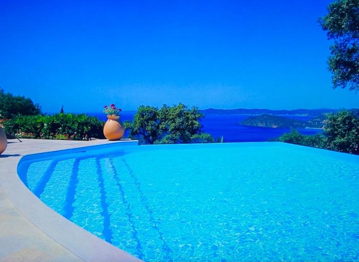 Wonderful house seaview outdoor jacuzzi pool