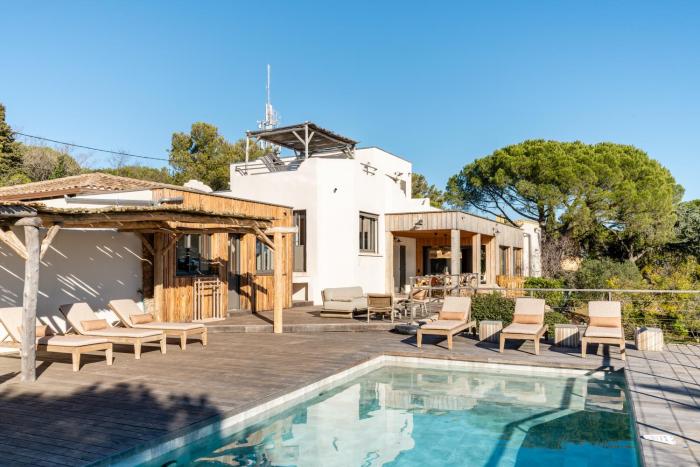 Villa Marie vue mer et piscine privée à Sete