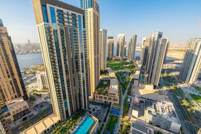 Creek Harbour Home Burj Khalifa Downtown View