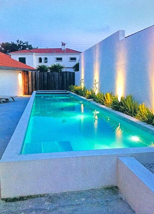 Arhitect design pool villa Biarritz beach