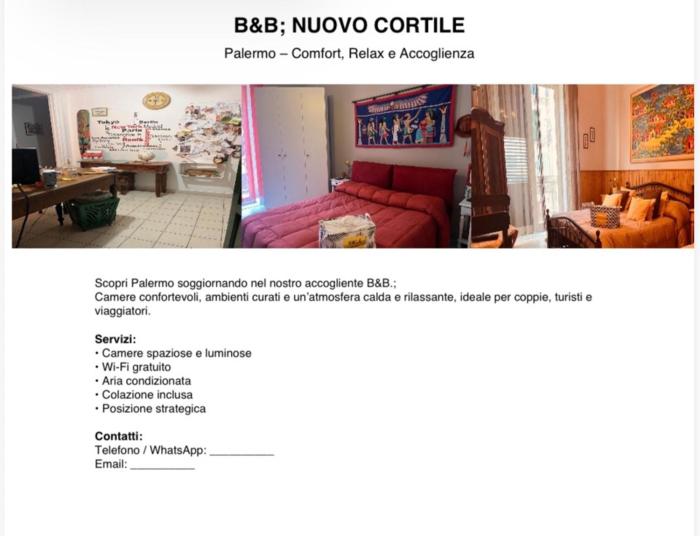 Nuovo Cortile Palermo Bed and Breakfast