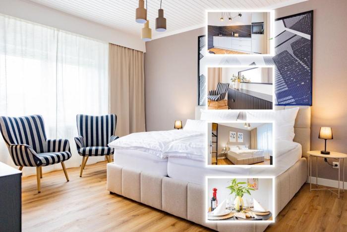 Apartment am Schmölderpark I Klinik I Stadion I Messe I 2 Schlafzimmer I Smart TV I Küche I Balkon