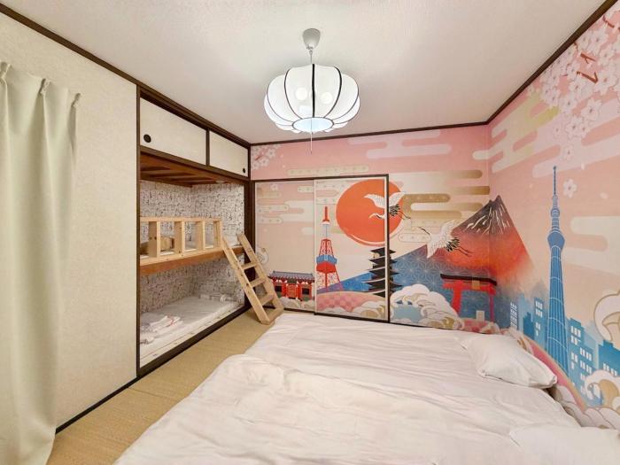 エマーレ東小岩201 小岩駅徒歩5分 最大9名 和室畳