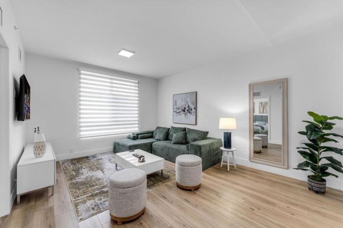 #102 Brand New 2BR 2BA near Brickell, Marlins Stadium and beach