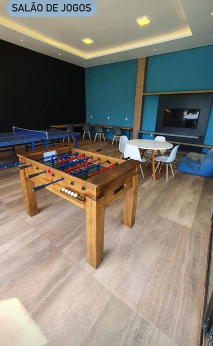 Apto com área de lazer estilo resort