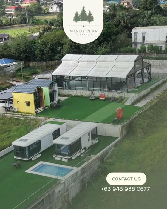 Windy Peak Tagaytay - Cabin & Capsule House