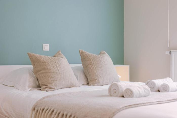 Cozy seaside apartment with terrace in central Oostende