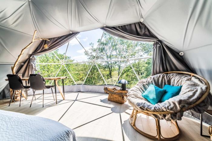 "Clair de Lune" - Dôme haut gamme 40 m2 - Jacuzzi