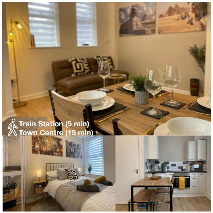 Cosy Modern Apartment by Bournemouth Station
