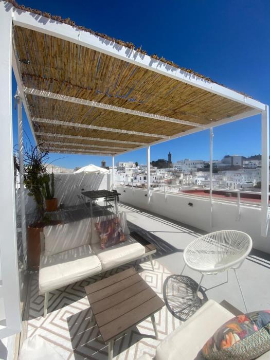 Encantador Apartamento para 4 con AC, WiFi y Terraza con vistas en el centro
