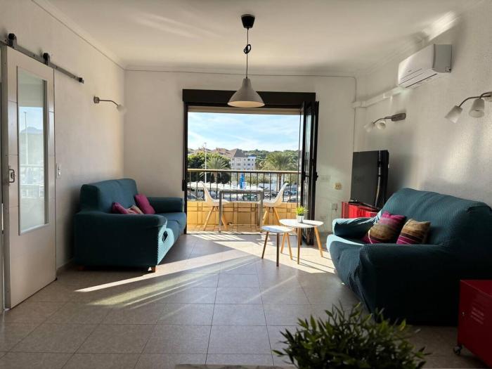 Ap. con piscina, Moraira centro.