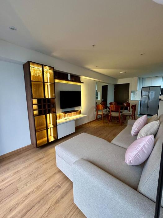 Modern room by the sea