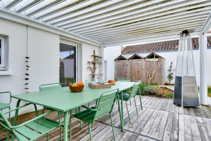 Charmante maison avec jardin à 100 m de la plage