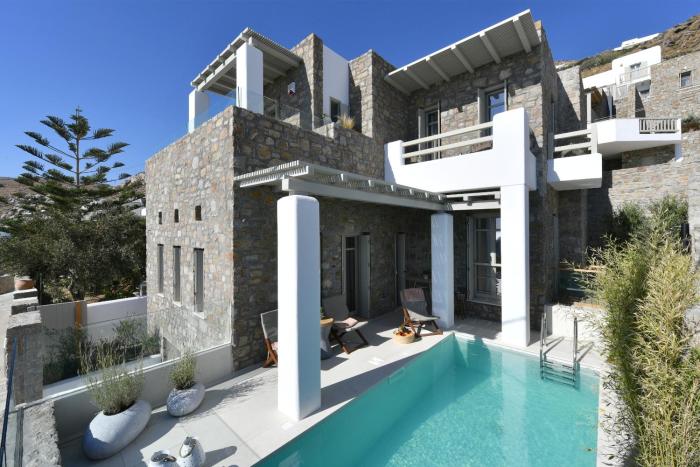 Tourlos Seaview Villa Mykonos