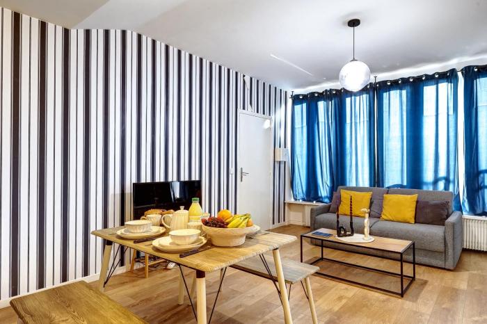 Appartement contemporain et cosy - 4P La Villette