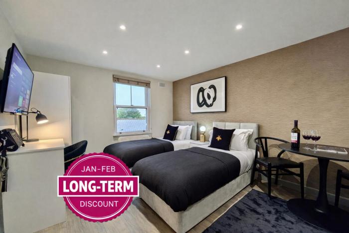 Battersea Park Chic Studio Serviced Apartments