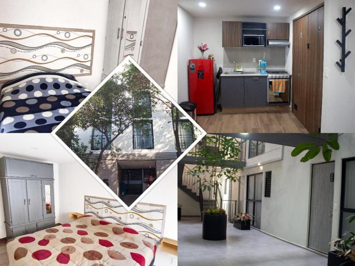 Departamento en Izazaga cerca del Zocalo-CDMX 5 personas