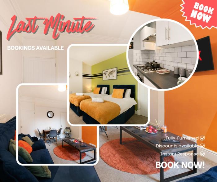 Monthly Deals l Special Retreat l Fosse Road North l Oak Stays Short Lets & Serviced Accommodation Leicester - Free WIFI Available