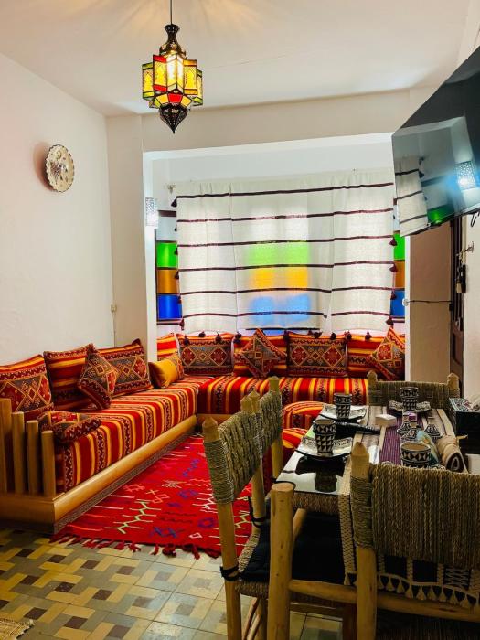 Cozy Authentic Moroccan Stay Larache Center