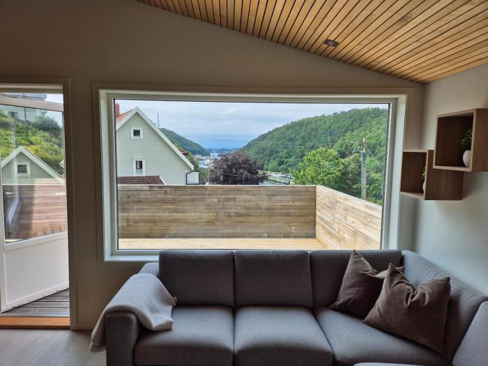 In the middle of Egersund - Sun and view