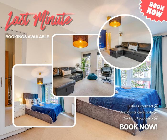 7Nights Special l Modern Apartment l Sleeps Up to 8 l Cozy 2 Bedrooms Apt By Capital Retreats Short Lets & Serviced Accommodation in Colindale With Free WIFI l Flat 4
