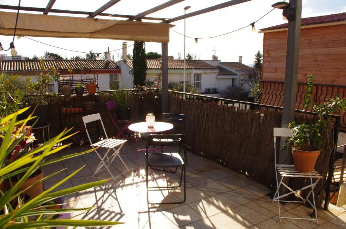 Chambre insolite avec salle de bain