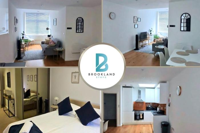 1 Bed Apartment by Brookland Stays Serviced Accommodation Short Lets Hemel Hempstead with Free WiFi