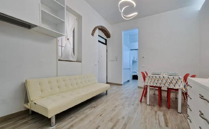 Pavias historic center facing Ticino