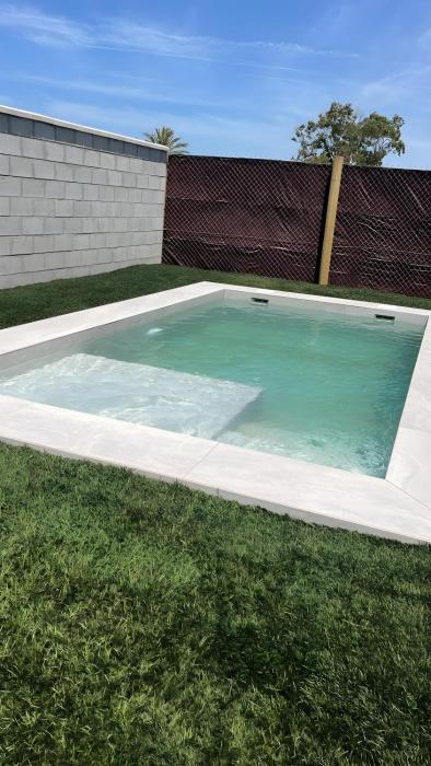 Casa con piscina privada en el palmar jardin parking privado cerca de la playa