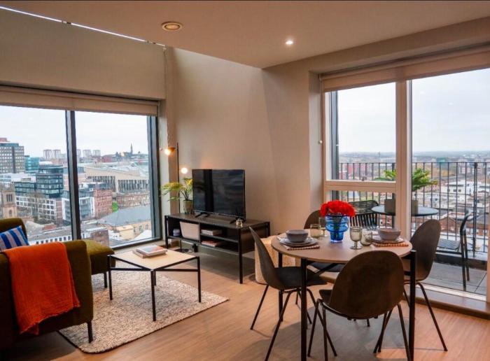 Unique mezzanine style one bedroom penthouse