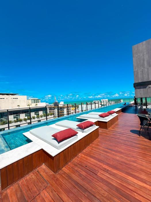 Espetacular flat na melhor localização em Tambau