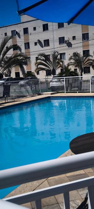 Apartamento bem localizado do lado shopping com piscina e garagem