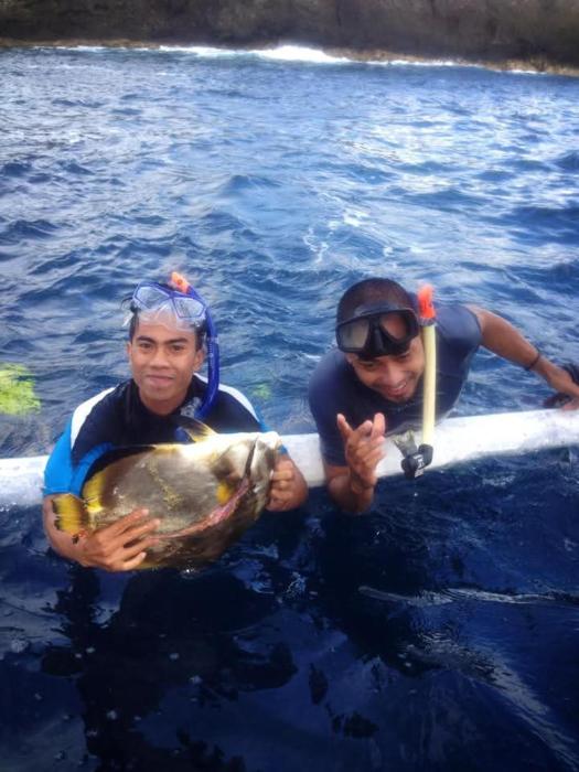 Merta Sari Snorkeling, Spearfishing