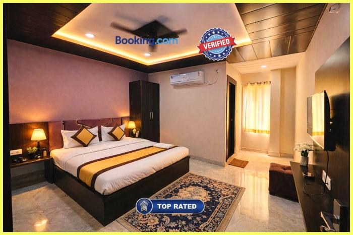 Hotel Ravvex Imperial Inn Near Vishwanath Temple # Free Wifi, Parking And Lift Facilities # Air Conditioning Rooms # Best Hotel