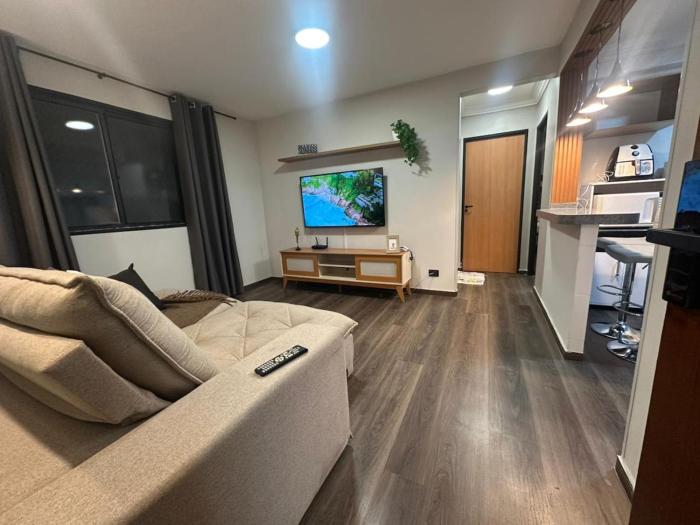 Apto Conforto Av Rio Verde C Ar Cond Wi-Fi garagem