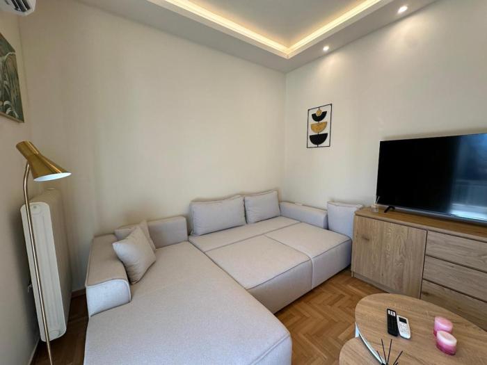 Newly Renovated 1BR Apartment and Balcony in Lush Pangrati