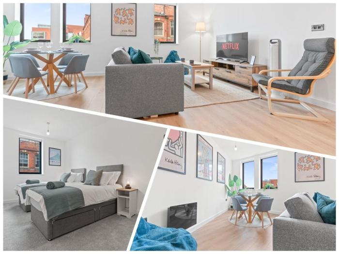 2 Bed Modern Contemporary Apartment in City Centre Birmingham