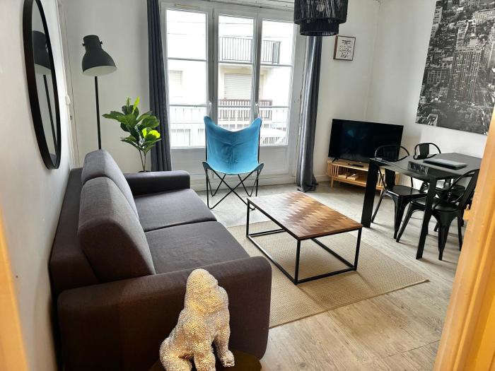 ALEX - Appartement 2-4 pers au calme avec Balcon à 100m de la plage de Berck