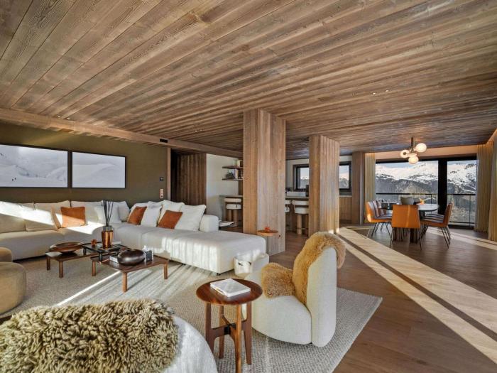 Luxueux appartement neuf avec 4 suites, spa et services à Courchevel 1850 - FR-1-830-5