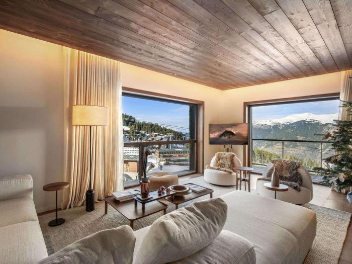 Appartement de luxe avec 2 suites, 6 couchages, piscine intérieure, à Courchevel 1850 - FR-1-830-16