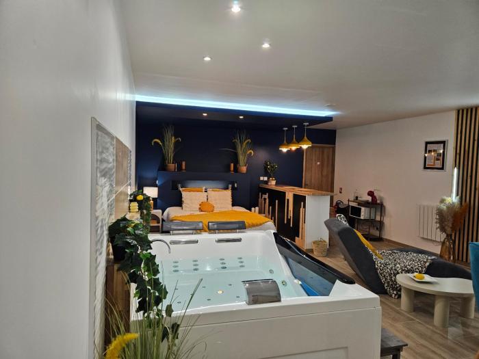 Studio Design Cocon SPA privé à deux pas de Lille