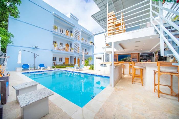 1BR Apt with Pool & Cigar Bar Lounge Casa de Compai