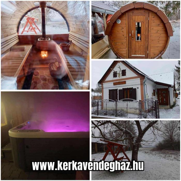 Jakuzzis,Szaunás,Kerkavendégház-Őrség-Csesztreg-Kerkaujfalu
