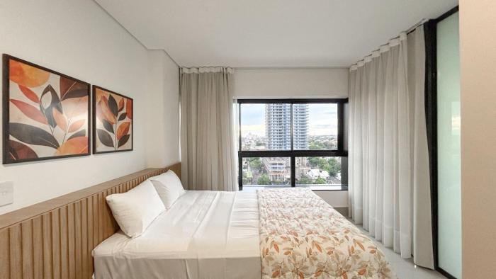 Estúdio Lindo e Completo 15º Andar para Afonso Pena