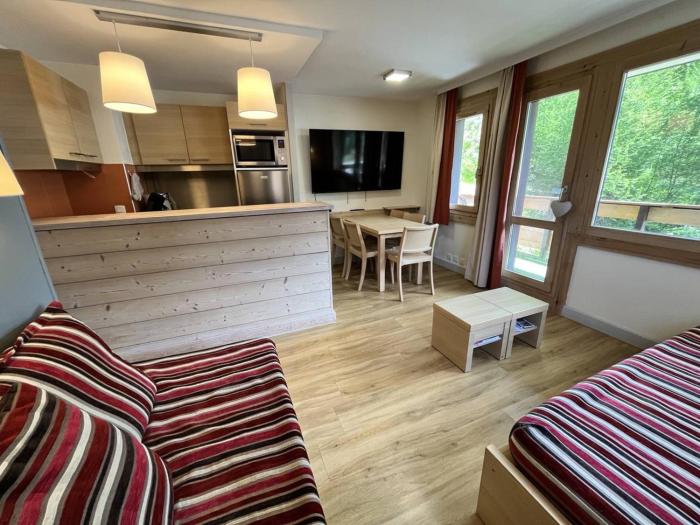 Charmant appartement 2 pièces à La Plagne, balcon ensoleillé, 5 couchages - FR-1-351-277