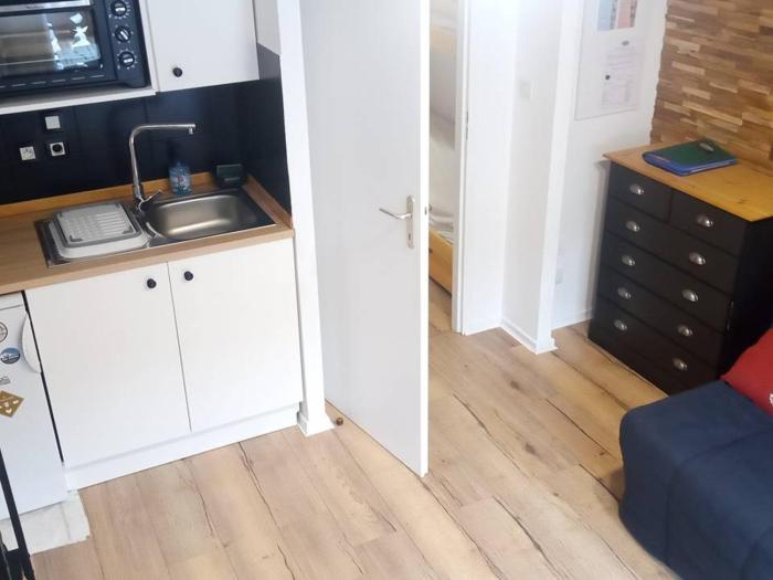 Studio cabine au pied des pistes à St Jean dAulps - FR-1-573-149