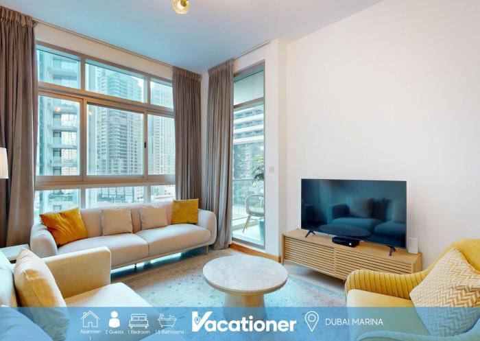 Vacationer Holiday Homes I Neat 1 Bedroom I Close to Marina Promenade